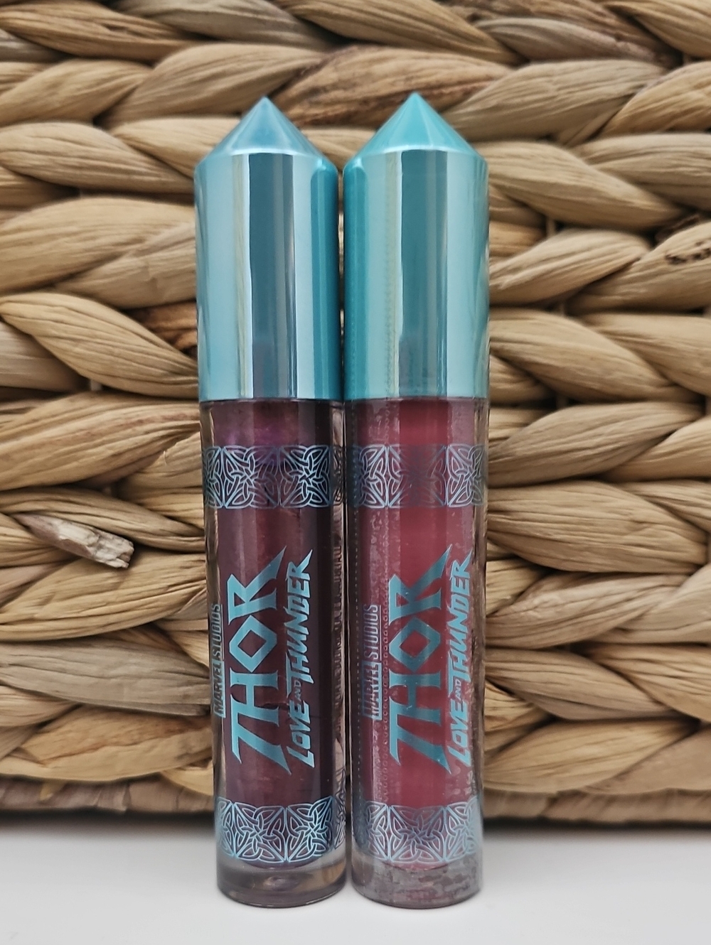 Ulta Beauty Thor Love and Thunder Lip Gloss Duo - Deep Berry & Rosy Red